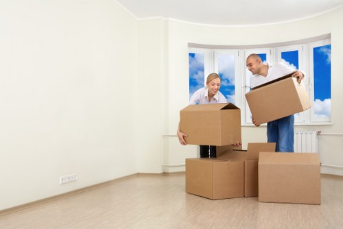 Professional movers assisting with storage in Tufnell Park