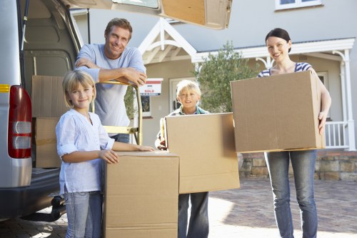 Satisfied customers with our furniture pick-up services