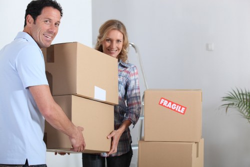 Business storage solutions area at Storage Tufnell Park