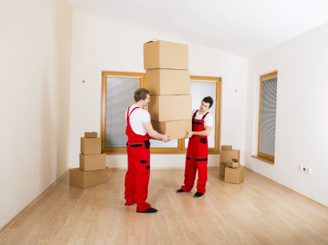 Expert movers handling residential relocation services